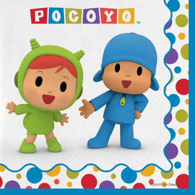 Pocoyo Napkins 33 Cm