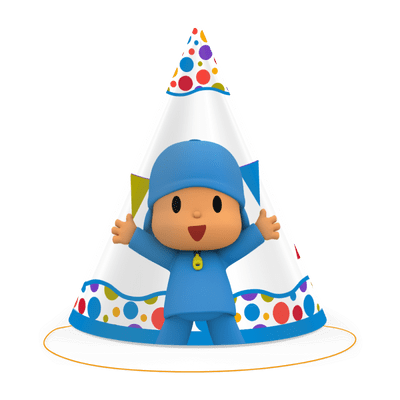Pocoyo party hats