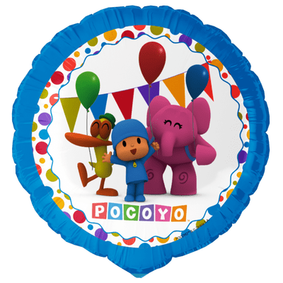 Pocoyo Round Foil Balloon