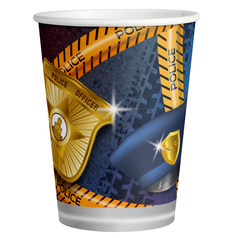 POLICE PARTY CUPS