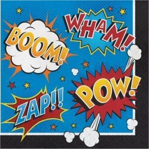 Pop Art Superhero Party Supplies