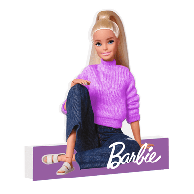 Porexpan Barbie Figure