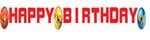 Power Rangers Ninja Storm Happy Birthday Banner