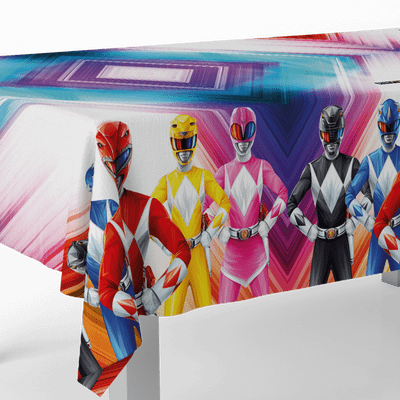 Power Rangers Party Plastic Tablecover
