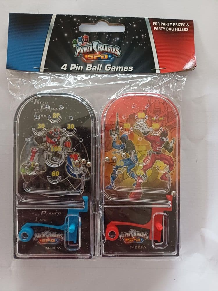 Power Rangers Pin Game