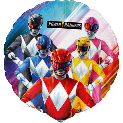 Power Rangers Round Foil Balloon