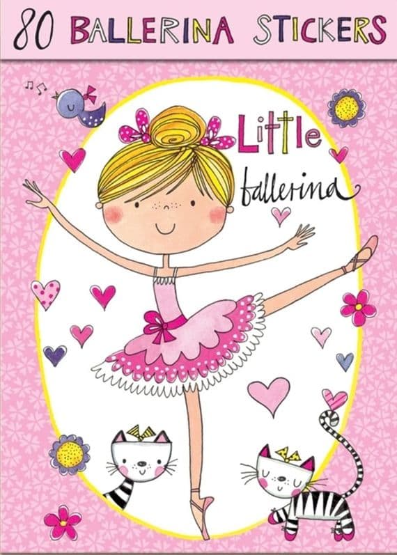 Rachel Ellen 80 Ballerina Stickers