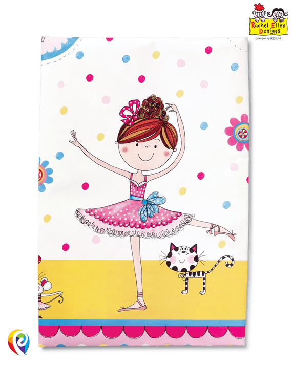 Rachel Ellen Plastic ballerina tablecover