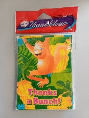 Rainforest Romp Thank You Cards