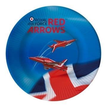 Red Arrows Party Plates