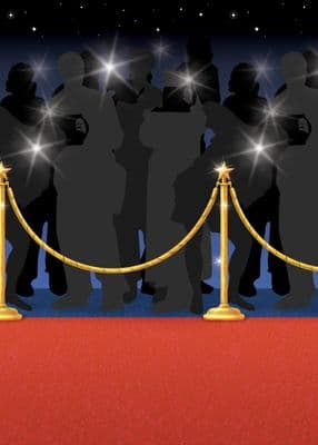 Room setter Hollywood Red carpet