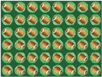 Rugby Party Plastic Tablecover