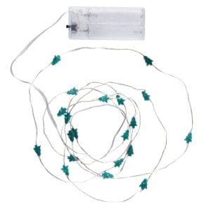 Rustic ChristmasFestive Mini Tree Shaped String Lights