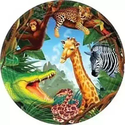 Safari Jungle Party Plates
