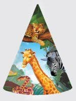 Safari Party Cone Hats