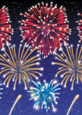 Scene Setter New Years Room Roll