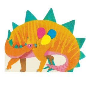Shaped Party Dinosaur Napkins