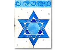 Shimmering Star Theme paper tablecover