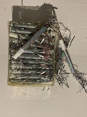 Silver Holographic Horn Siren Wavers