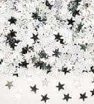 Silver Stars Confetti