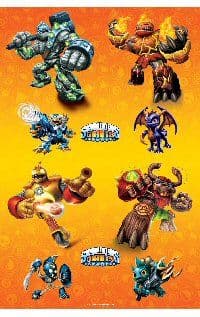 Skylanders Giants Party Plastic Tablecover