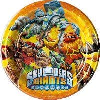 Skylanders Party Paper Plates