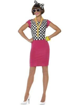 ladies ska fancy dress Smiffys Two Tone Ska Girl Outfit
