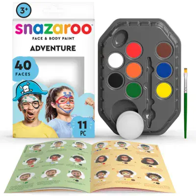 Snazaroo Adventure Face Painting Kit