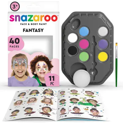 Snazaroo Fantasy Face Painting Kit
