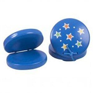 Snazzy Wooden Castanets