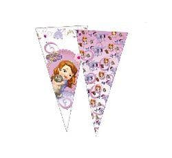 Sofia the First Party Cellophane Cone Bags