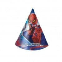 Spiderman Party Cone Hats