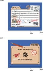 Spy Party Invitations