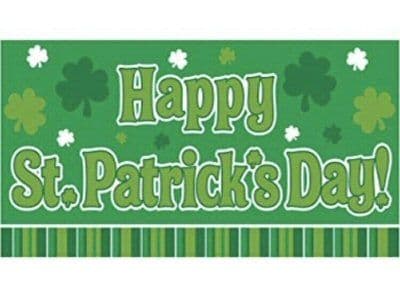 St Patrick's Day Banner