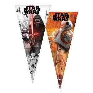 Star Wars Cone Cellophane Bags