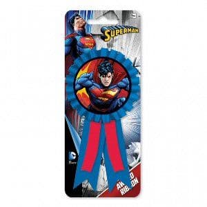 Superman Confetti Pouch Award Ribbon
