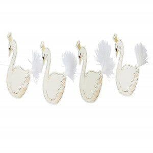 Swan Party Hanging Garland