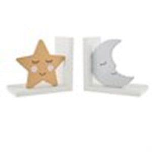 Sweet Dreams Star and Moon Bookends