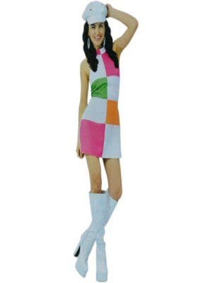 Swinging 60s mini dress