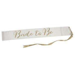 Talking Tables Bride To Be Sash