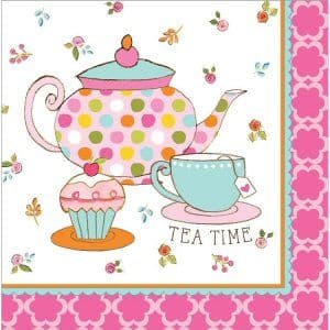 Tea Time Paper Napkins