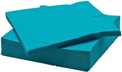 Teal Dinner napkins