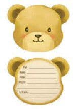 Teddy Bear Party invites