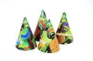 Teenage Mutant Ninja Turtles Party Cone Hats
