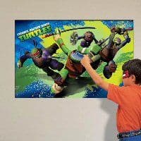 Teenage Mutant Ninja Turtles Pin The Mask Party Game