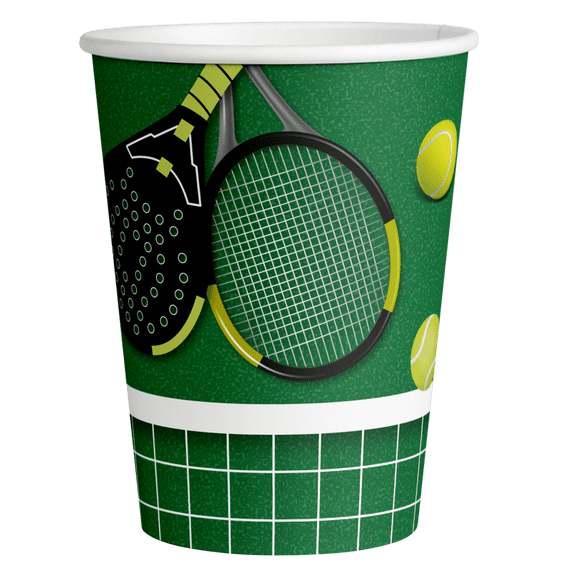 Tennis & Paddle Party cups