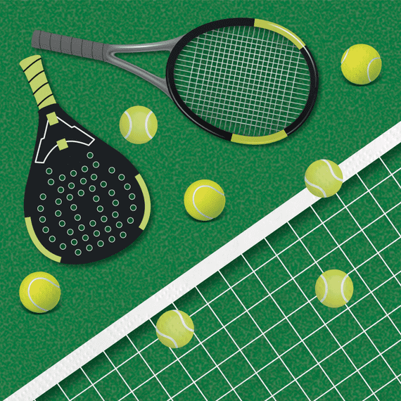 Tennis & Paddle Party Napkins