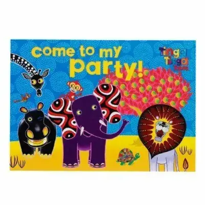 Tinga Tinga Tales Party Invitations