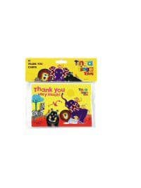 Tinga Tinga tales party supplies thank you's