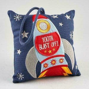 Tooth Fairy Cushion Rocket
